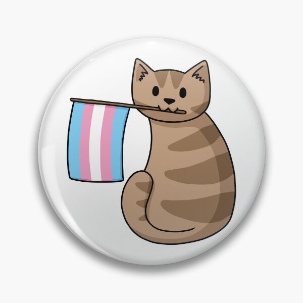 Item preview, Trans Cat designed and sold by doodlecats.