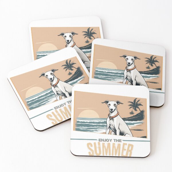 Artikelvorschau, Whippet Lustiger Urlaub Sommerferien Whippet Hund Genieße den Sommer entworfen und verkauft von GoodyPaws.