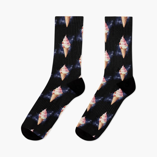 Item preview, Ice cream is a galaxy space it's cold and good taste, afterward you're floating in beautiful space forgot what's reality_v.7 designed and sold by Plullaby.