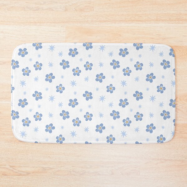 Item preview, Forget me not repeating pattern designed and sold by pinkyfish1010.