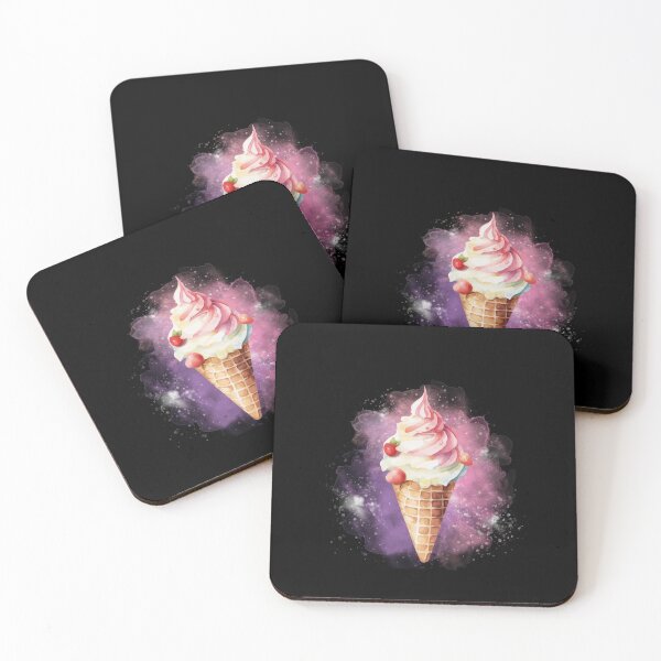 Item preview, Ice cream is a galaxy space it's cold and good taste, afterward you're floating in beautiful space forgot what's reality_v.10 designed and sold by Plullaby.