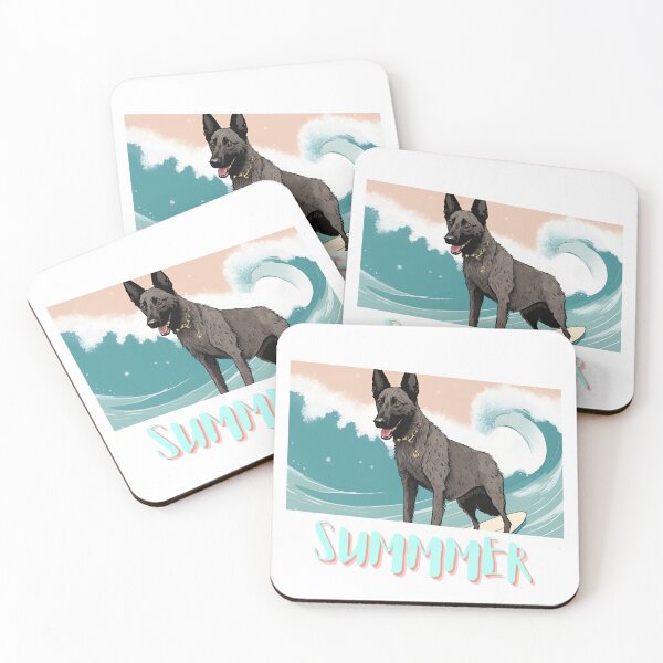 Item preview, Dutch shepherd summer Holidays dutch shepherd dog  Enjoy the Summer  designed and sold by GoodyPaws.