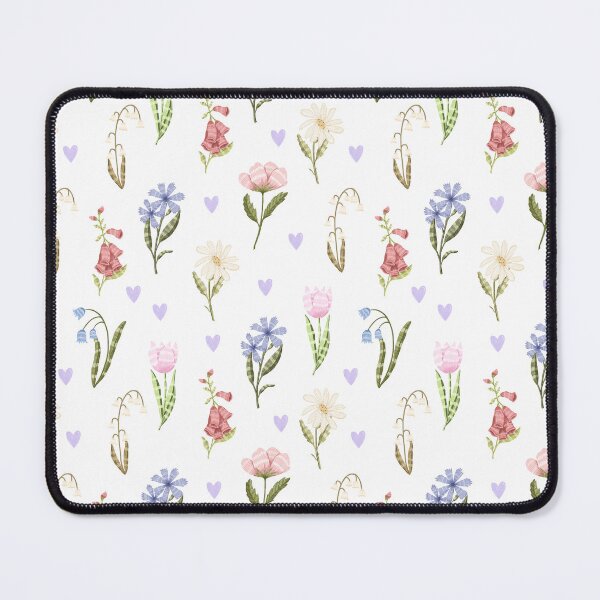 Item preview, Colorful meadow floral seamless pattern designed and sold by pinkyfish1010.