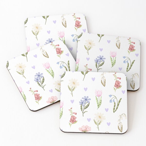 Item preview, Colorful meadow floral seamless pattern designed and sold by pinkyfish1010.