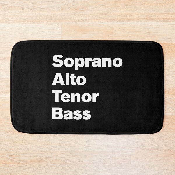 Item preview, Soprano Alto Tenor Bass - Choir - Music  designed and sold by Vector-Artist.