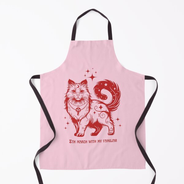 Item preview, Feminist witch feline familiar designed and sold by MonochromeEcho.