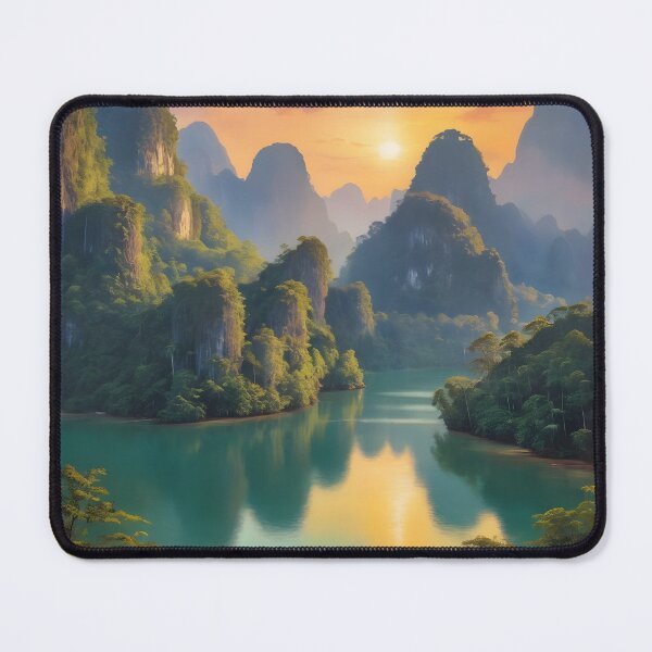 Item preview, Khao Sok National Park - Thailand - Vintage style poster designed and sold by Museum Of Non-Existing Art.