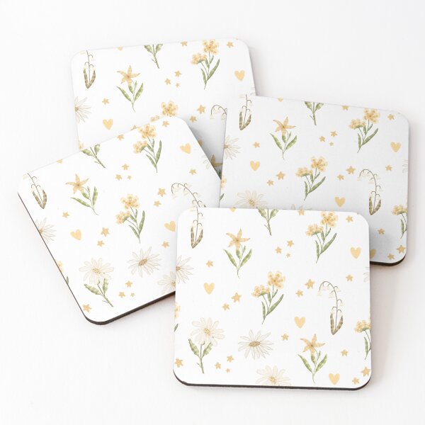 Item preview, Delicate summer flower seamless pattern designed and sold by pinkyfish1010.