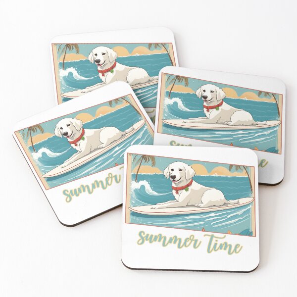Item preview, Kuvasz summer Holidays kuvasz dog  Enjoy the Summer  designed and sold by GoodyPaws.