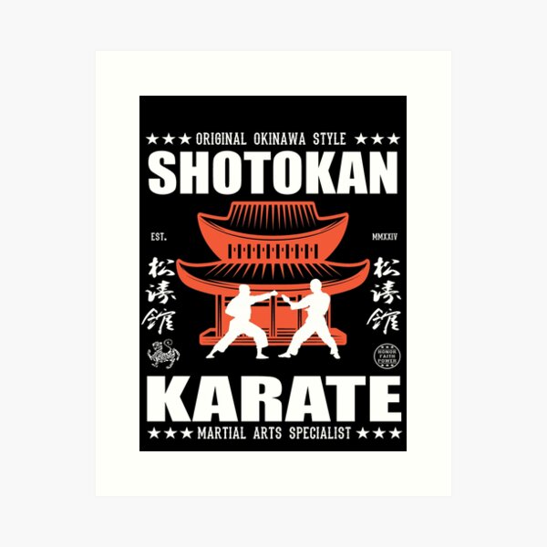 Artikel-Vorschau von Shotokan Karate Dojo - Traditionelle Kampfkunst aus Japan, designt und verkauft von RetroMaritalArt.