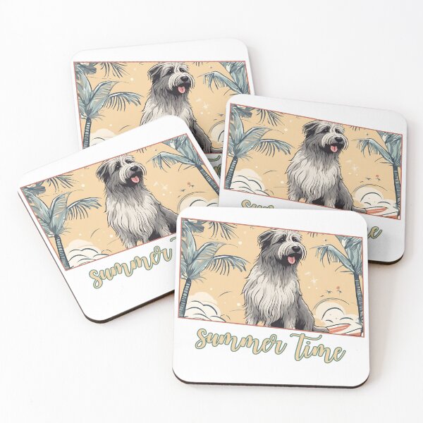 Item preview, deerhound summer Holidays deerhound dog  Enjoy the Summer  designed and sold by GoodyPaws.