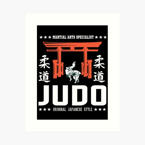 Artikel-Vorschau von Judo Dojo - Traditionelle Kampfkunst aus Japan, designt und verkauft von RetroMaritalArt.