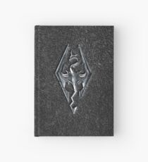 Skyrim Logo - Iron Embossed in Granite Hardcover Journal