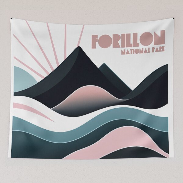 Item preview, Forillon National Park Colored Hills designed and sold by Esskay Designs.