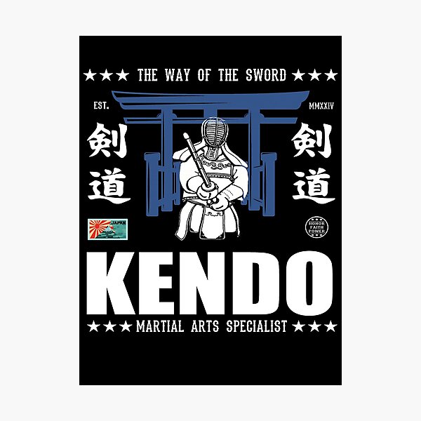 Artikel-Vorschau von Kendo Dojo - Traditionelle Kampfkunst aus Japan, designt und verkauft von RetroMaritalArt.