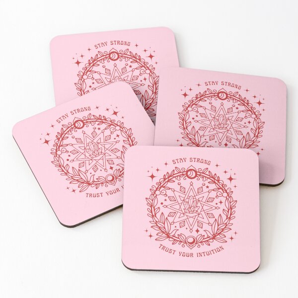Item preview, Feminist witch magic mandala designed and sold by MonochromeEcho.