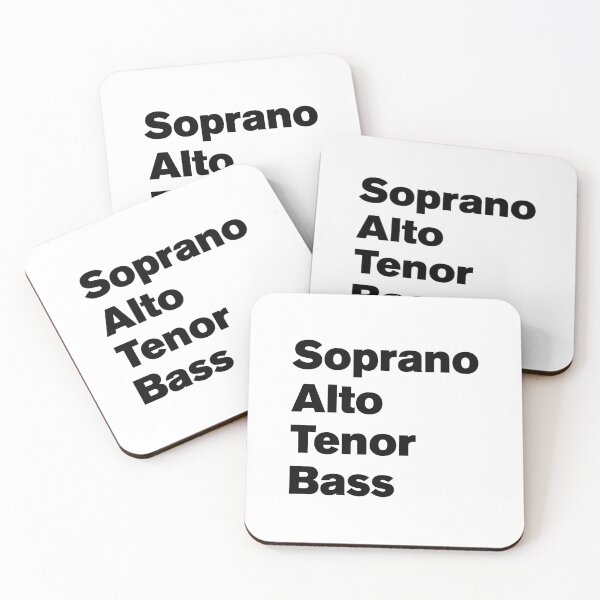 Item preview, Soprano Alto Tenor Bass 2 - Choir - Music  designed and sold by Vector-Artist.