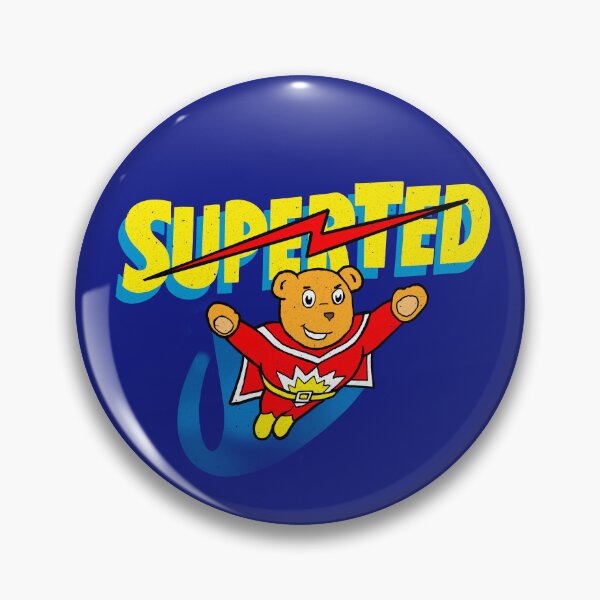 Item preview, Superted - Distressed Look Print designed and sold by FunnehGacha.
