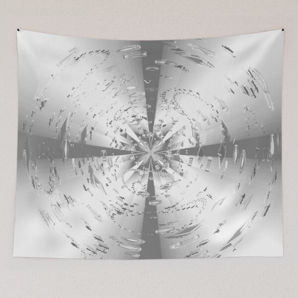 Item preview, Deconstruction in Chrome Whirlpool  designed and sold by JaygiesDesign.