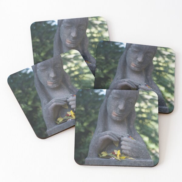 Item preview, Stone lady with flowers designed and sold by beerman70.