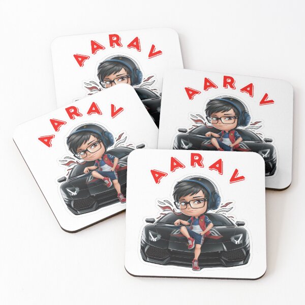 Artikelvorschau, Cooler animierter Gamer Boy-Sticker, Aarav entworfen und verkauft von PING 999 STUDIO.