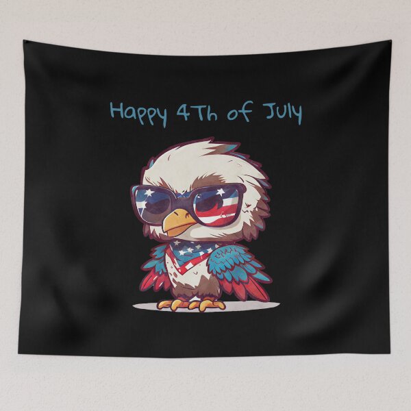 Item preview, Happy 4th of July, Eagle designed and sold by MyIdeas82.