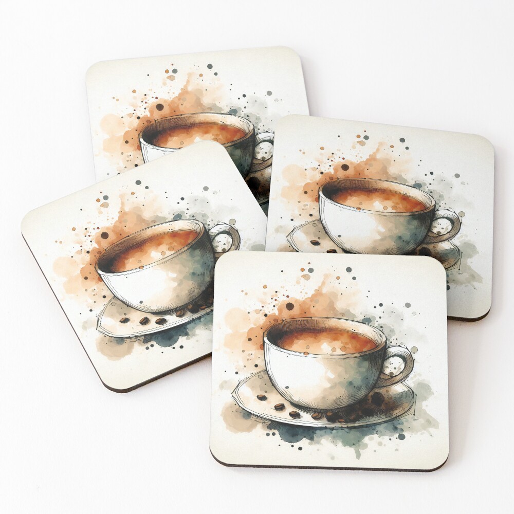 Item preview, Coasters (Set of 4) designed and sold by ColourWonder.