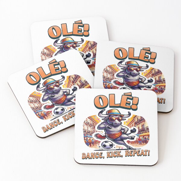 Item preview, Olé! Dance, Kick, Repeat! - Spanish Bull designed and sold by VibePrintStudio.