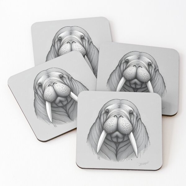 Item preview, Walrus Art designed and sold by WildlifeInc.
