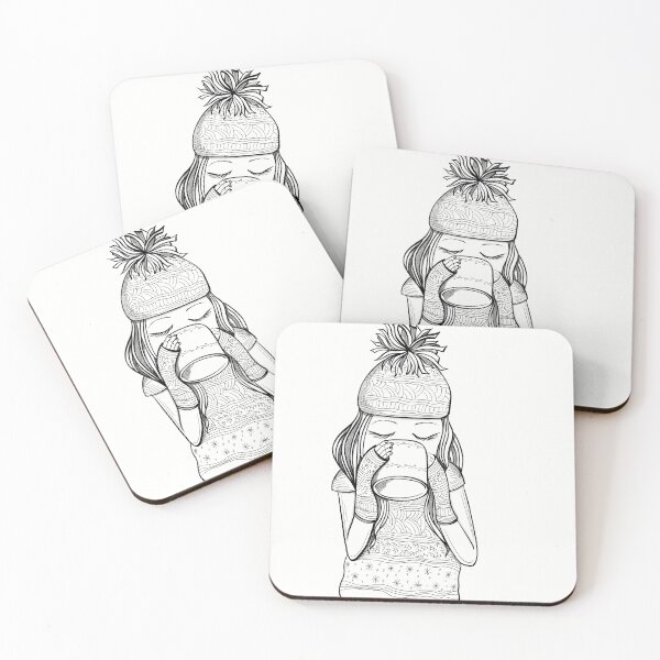 Item preview, Girl love coffee designed and sold by Maryart8.
