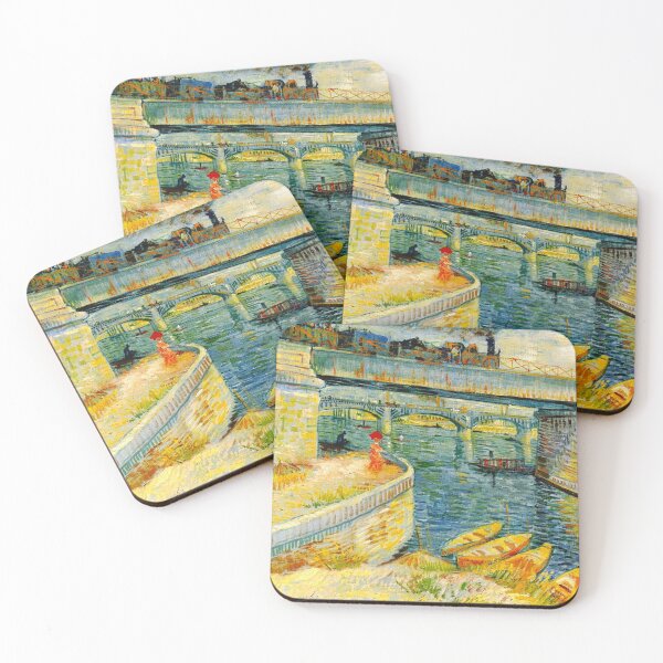 Item preview, Vincent van Gogh - Bridges across the Seine at Asnieres designed and sold by MyTutina.