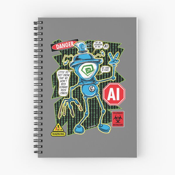 Item preview, Stop AI before it takes over and replaces humanity designed and sold by eShirtLabs.