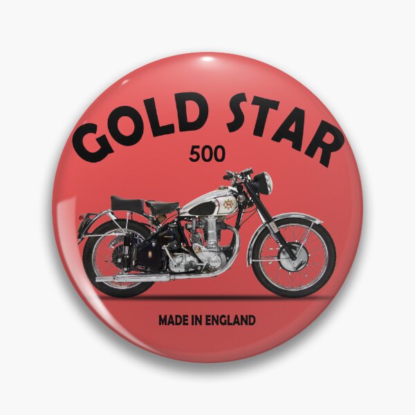 Item preview, Gold Star Classic Motorcycle designed and sold by rogue-design.