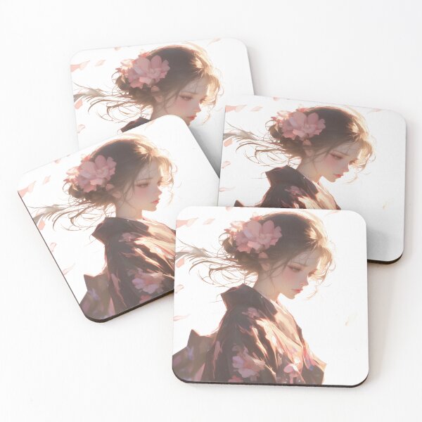 Item preview, Delicate beauty with serene gaze designed and sold by palmyst.