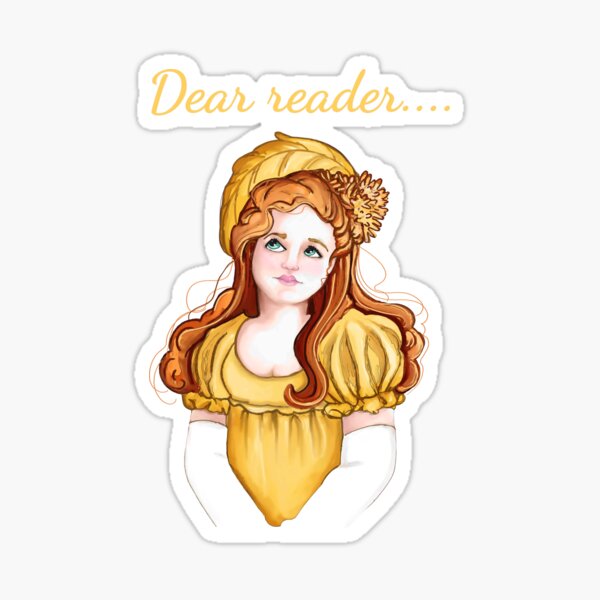 Item preview, Bridgerton Dear reader... designed and sold by Whimsy Pose Illustrations.
