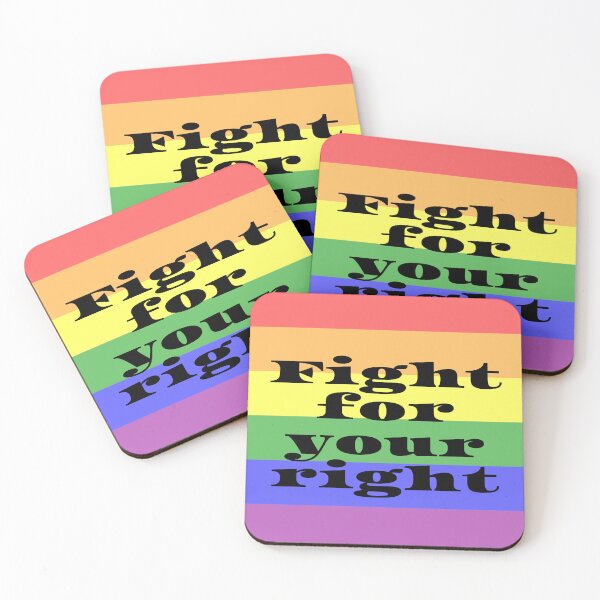 Item preview, Lgbt: Fight for Your Right designed and sold by MisiuKolorowy.