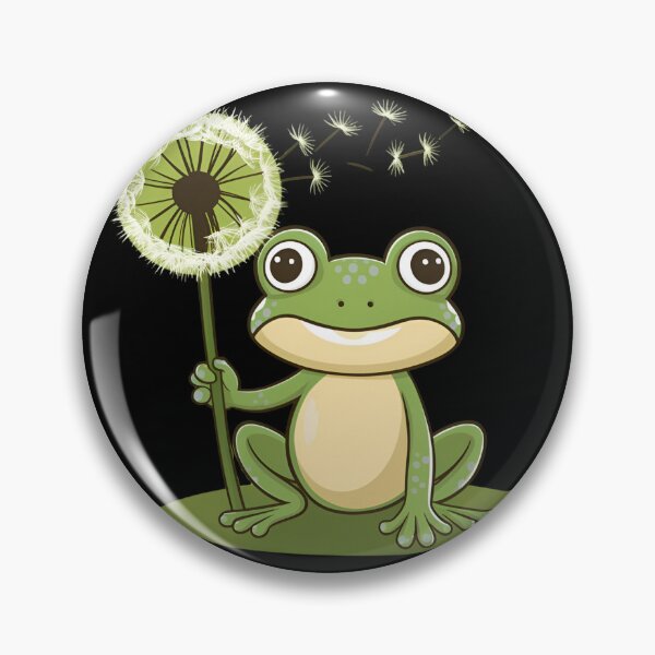 Item preview, Dandelion Frog designed and sold by CatherineLievre.
