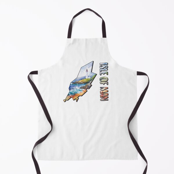 Item preview, Isle of Man Watercolor Map designed and sold by Motivburg.