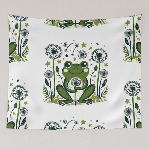 Item preview, Dandelion Frog designed and sold by CatherineLievre.