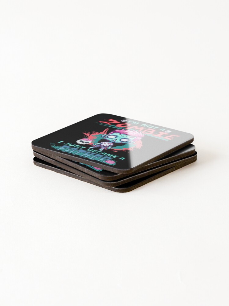 Thumbnail 4 of 5, Coasters (Set of 4), Zombie Father designed and sold by Ultimate-Rabbit.
