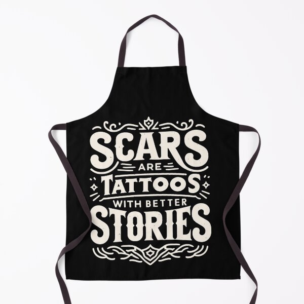 Item preview, Scars Are Tattoos With Better Stories Motivational designed and sold by Dressed For Duty.