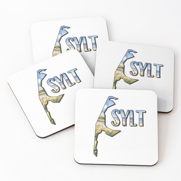 Item preview, Sylt watercolor map designed and sold by Motivburg.