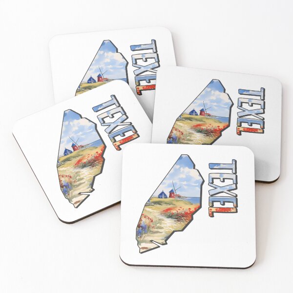 Item preview, Texel watercolor map designed and sold by Motivburg.