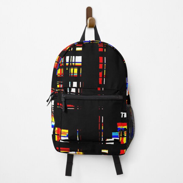 Item preview, Dark Glitch - Black Color Geometic Abstraction designed and sold by MusicArtAndGrind.