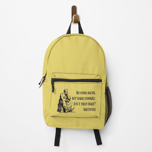 Item preview, We cook bacon, but bakes cookies. Aristotle. designed and sold by Cleanthes.