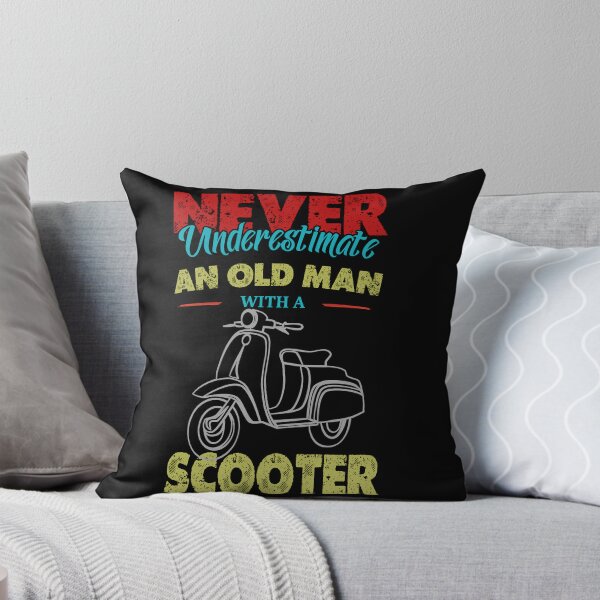 Item preview, Never Underestimate An Old Man With A Scooter. designed and sold by sparkerzed.