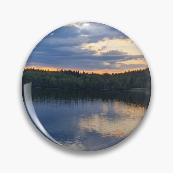 Item preview, Sunset over the lake designed and sold by macsphotography.