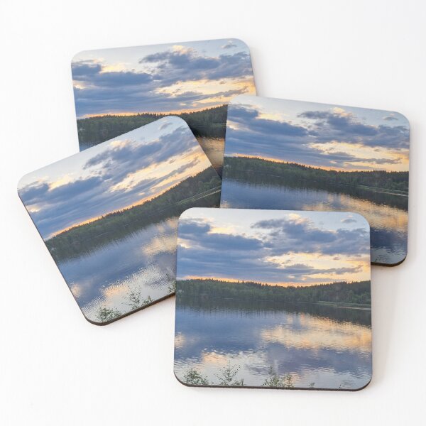 Item preview, Sunset over the lake designed and sold by macsphotography.