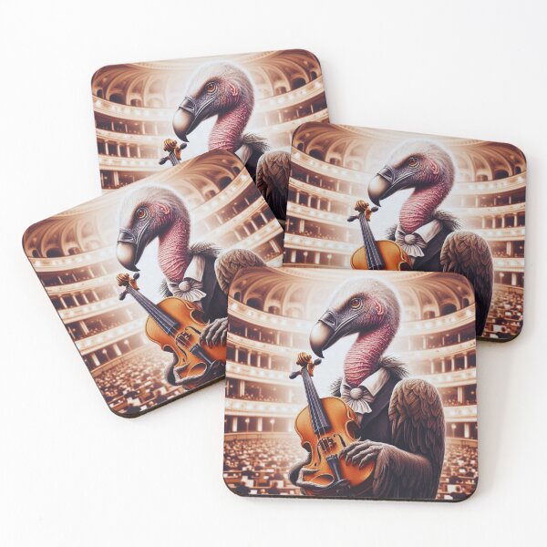 Item preview, Violin Virtuoso Vulture designed and sold by Em Phics.