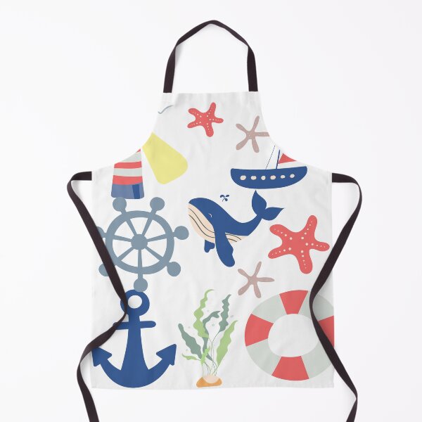 Item preview, Ocean Sea Life Aesthetic Canvas Coastal Beach Summer pattern designed and sold by ZANNIX.